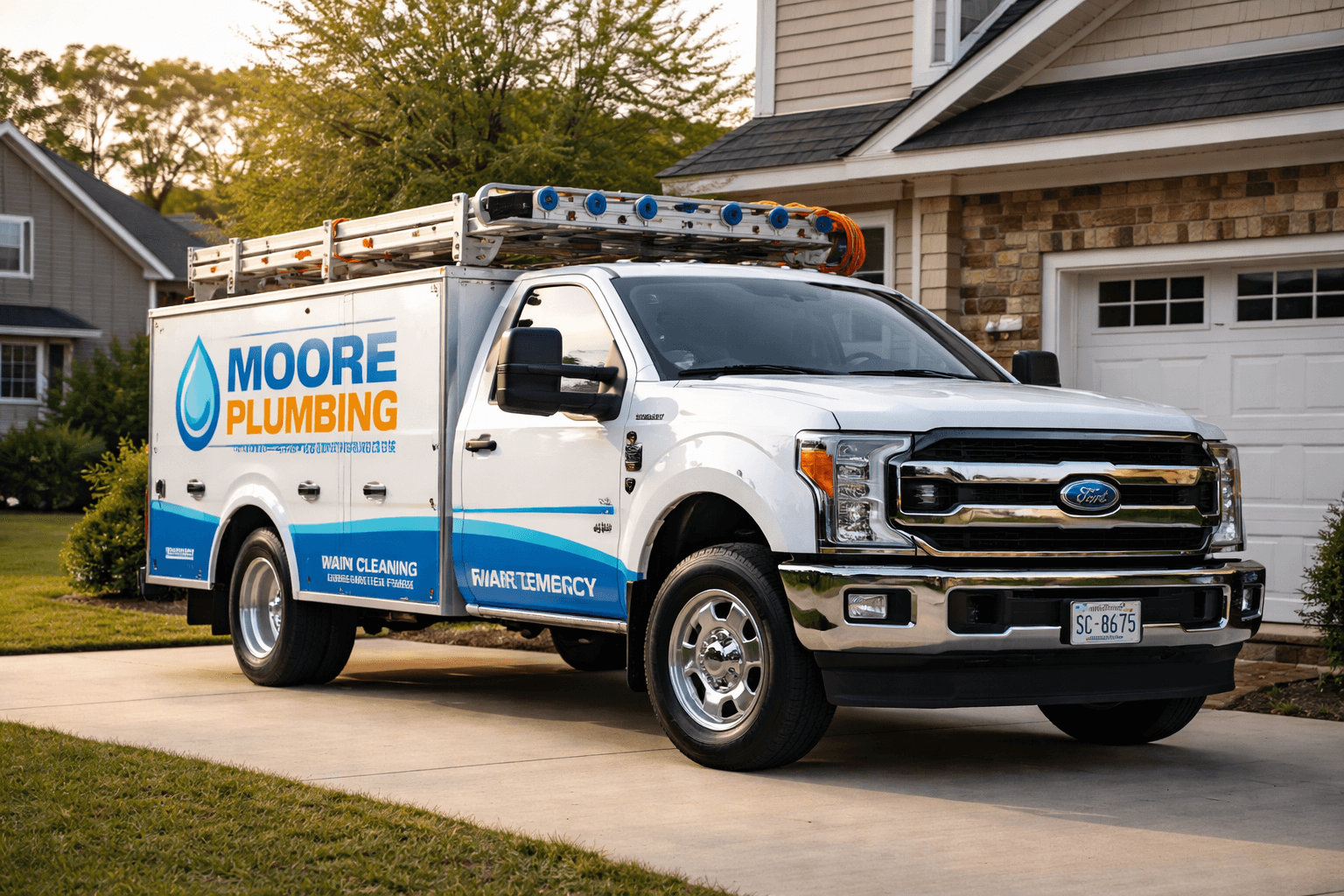 Plumbing Truck